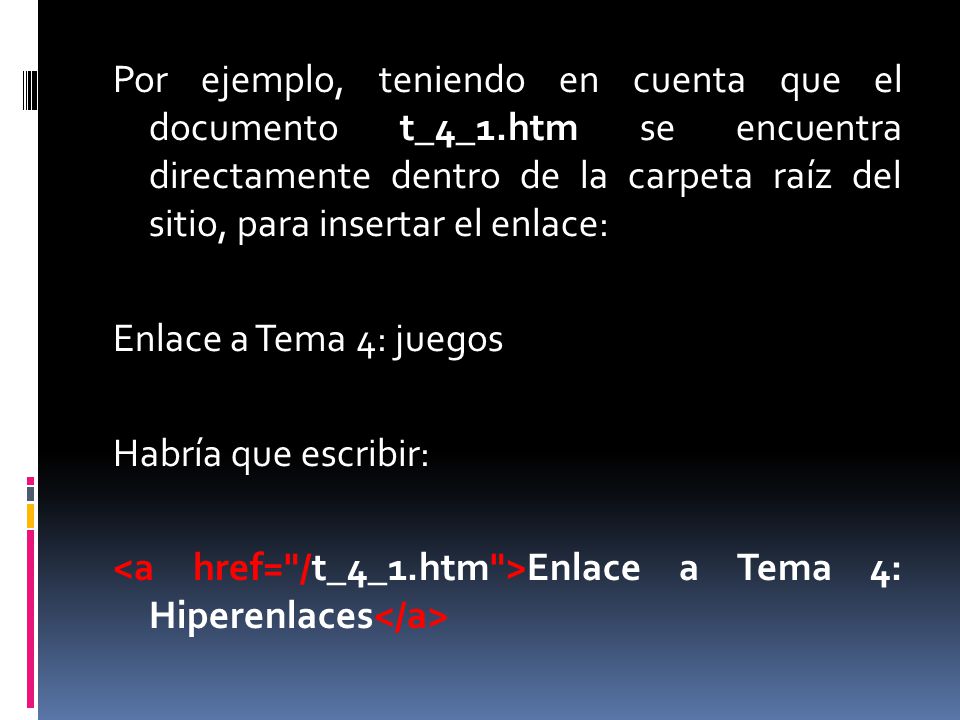 Por ejemplo, teniendo en cuenta que el documento t_4_1
