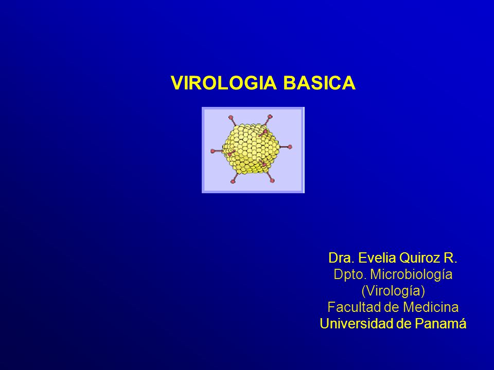 Dpto. Microbiología (Virología)