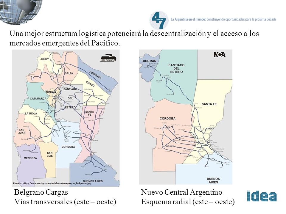 Una mejor estructura logística potenciará la descentralización y el acceso a los mercados emergentes del Pacífico.