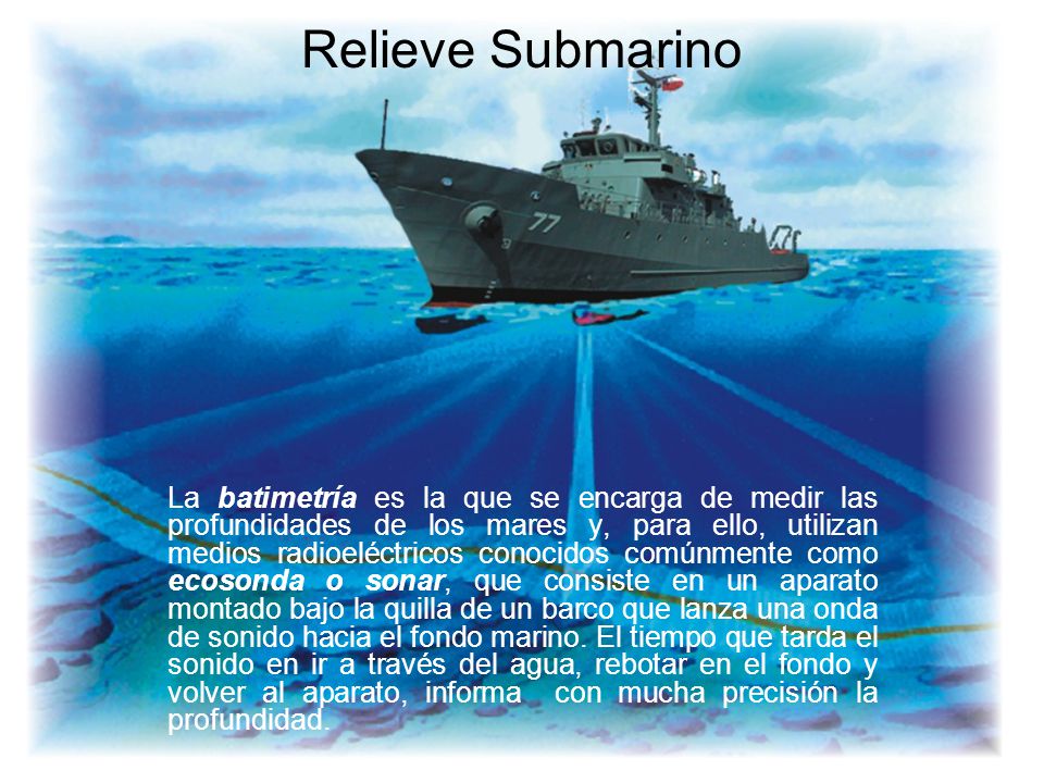 Relieve Submarino
