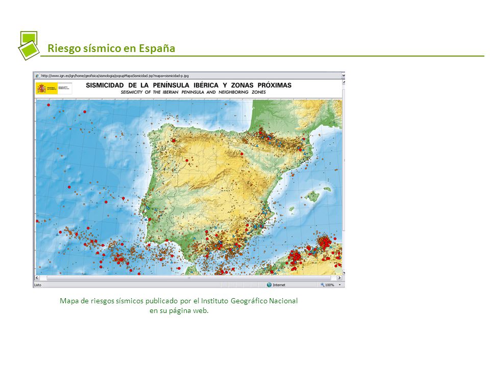 Riesgo sísmico en España
