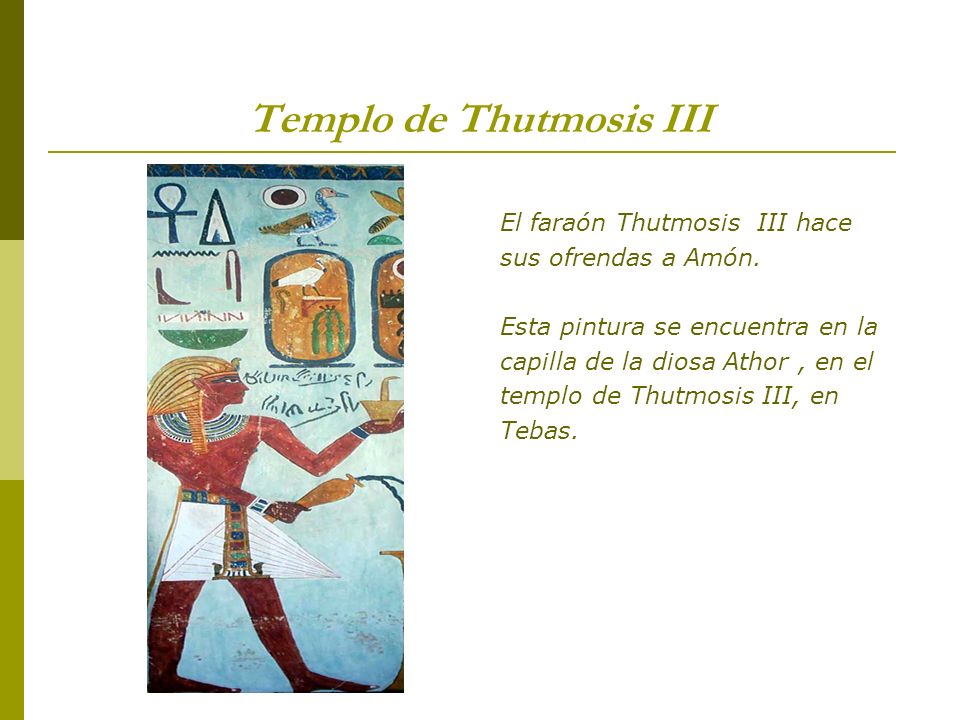 Templo de Thutmosis III