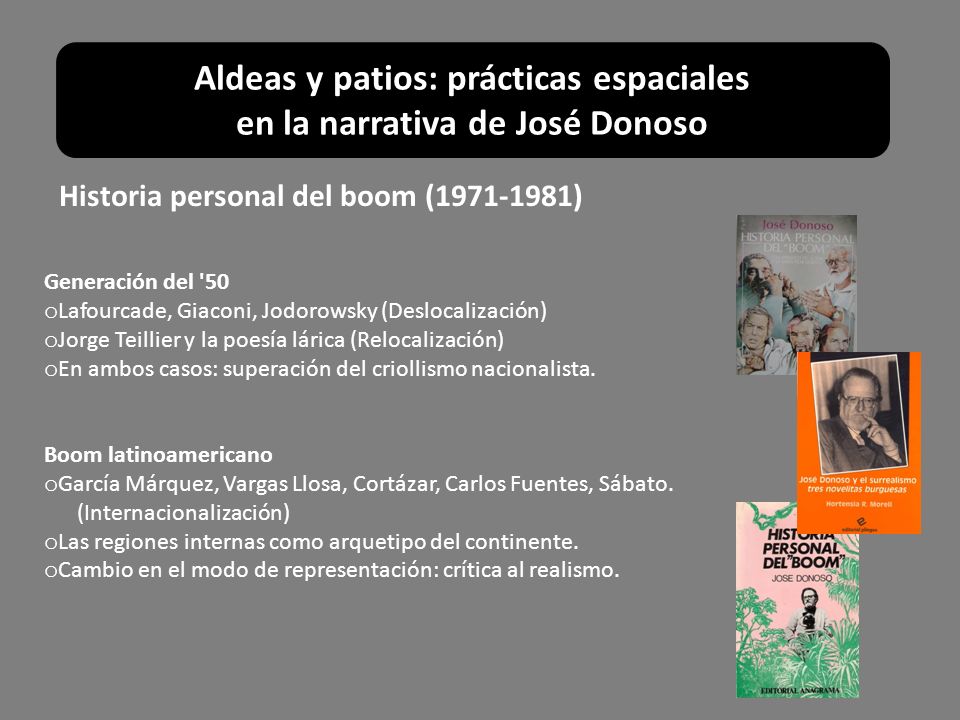Aldeas y patios: prácticas espaciales en la narrativa de José Donoso