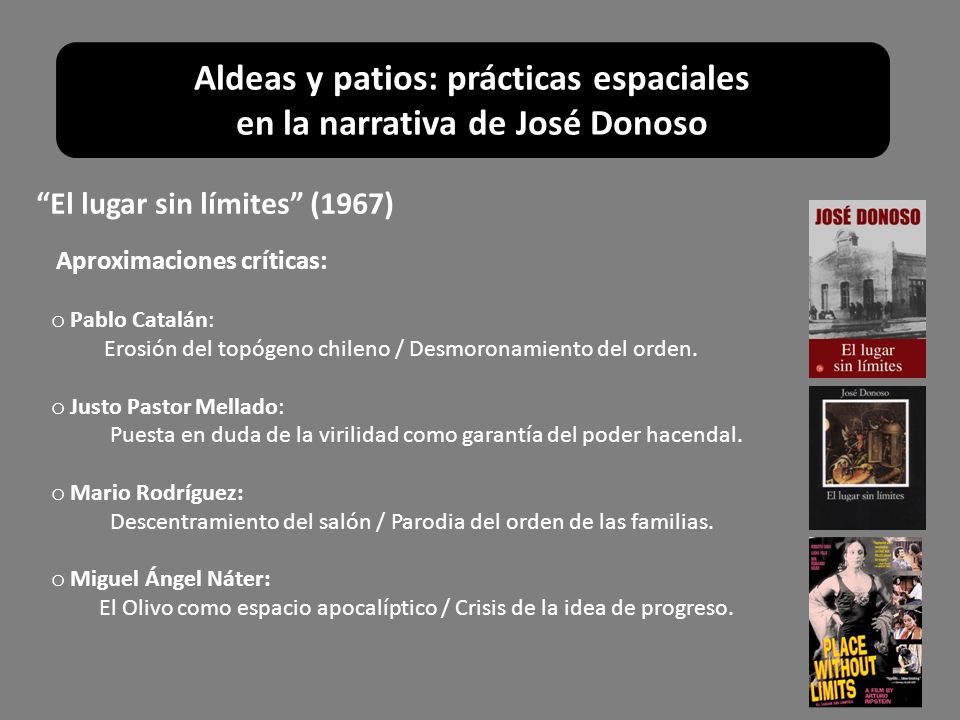 Aldeas y patios: prácticas espaciales en la narrativa de José Donoso