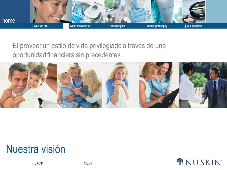 El proveer un estilo de vida privilegiado a traves de una oportunidad financiera sin precedentes.