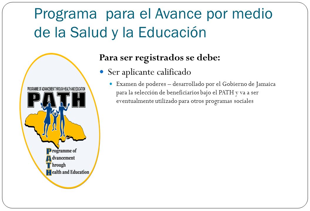 Programa para el Avance por medio de la Salud y la Educación