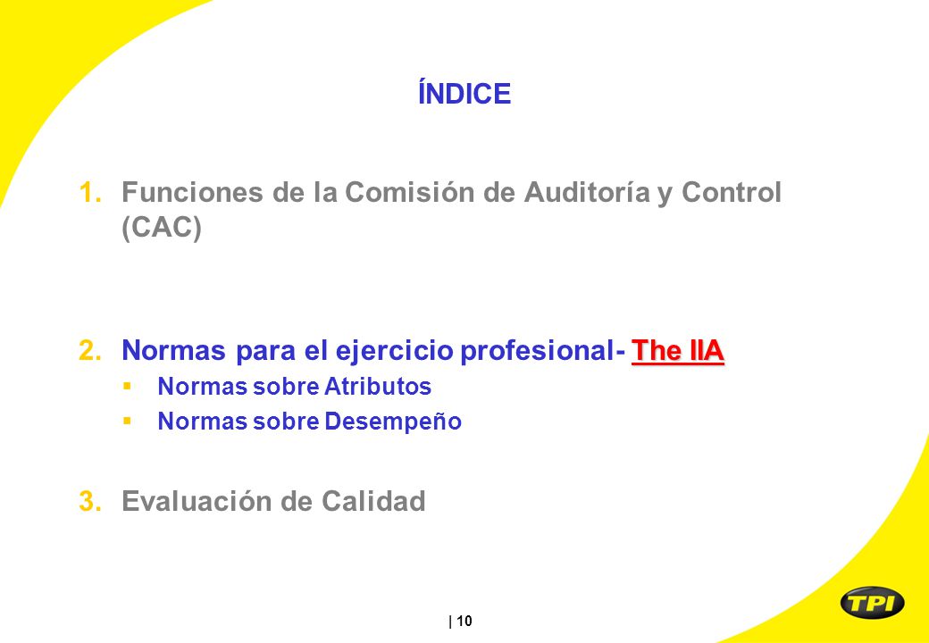 Funciones de la Comisión de Auditoría y Control (CAC)