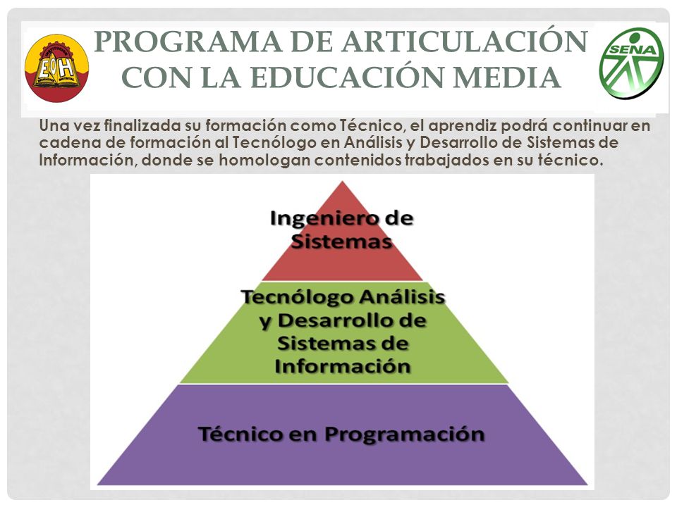 Programa de Articulación con la Educación Media