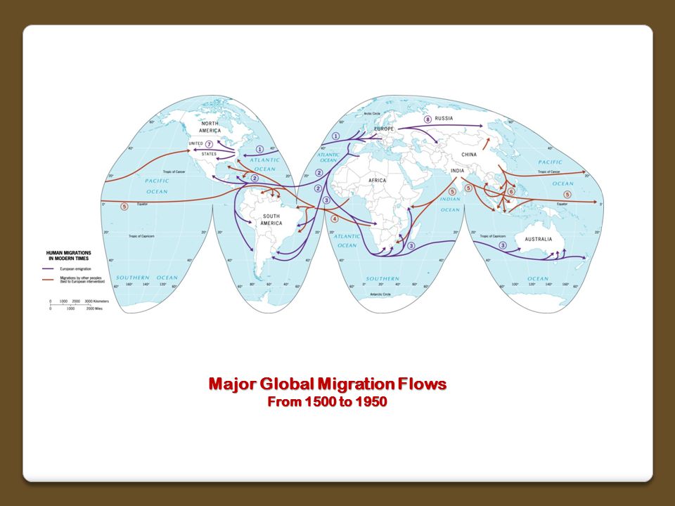 Major Global Migration Flows