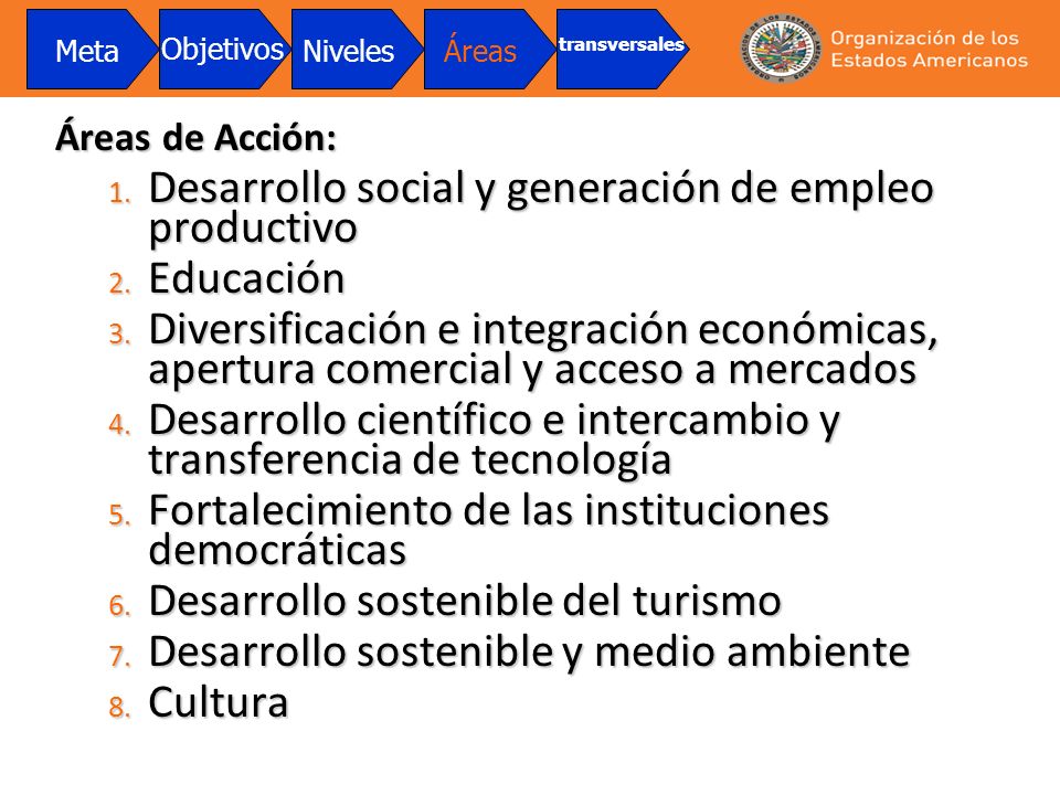 Desarrollo social y generación de empleo productivo Educación