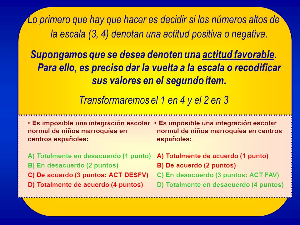 Transformaremos el 1 en 4 y el 2 en 3