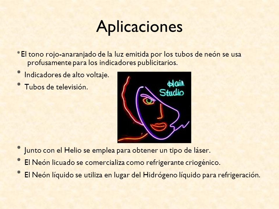Aplicaciones ٭ Indicadores de alto voltaje. ٭ Tubos de televisión.