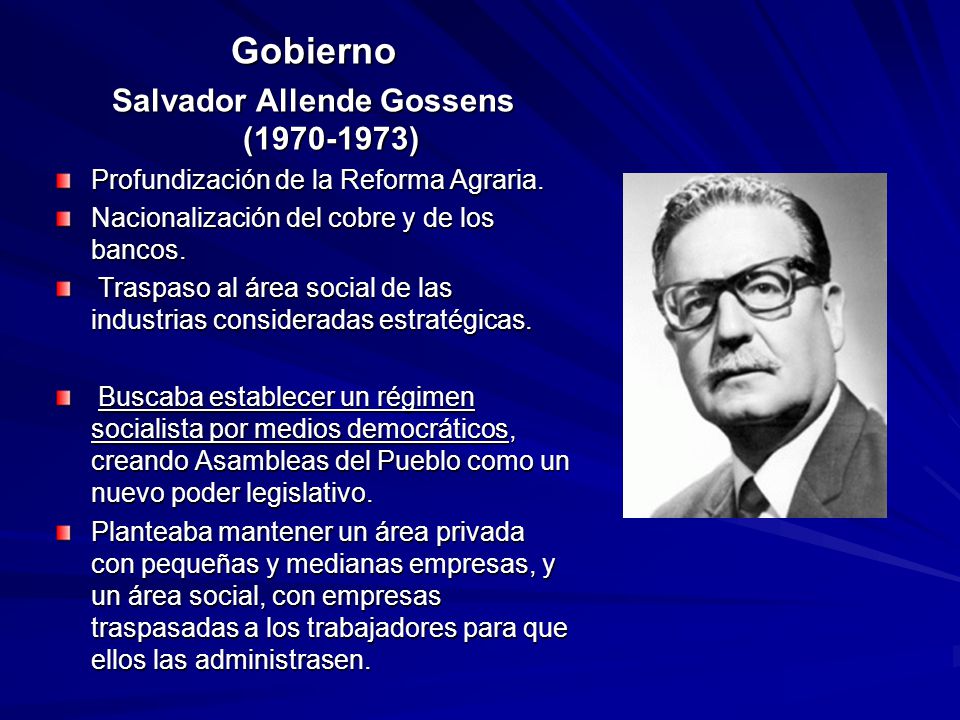 Salvador Allende Gossens ( )