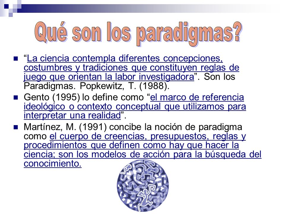 Qué son los paradigmas