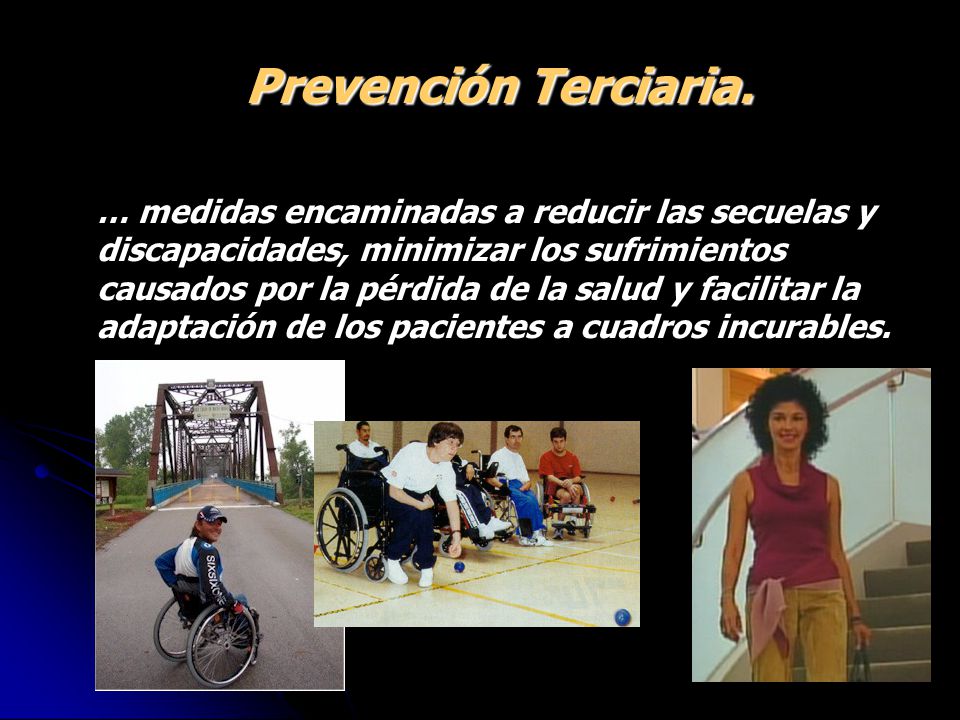 Prevención Terciaria.