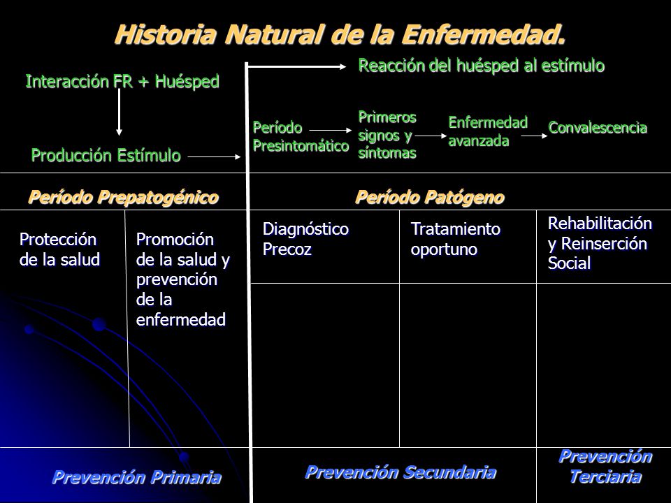Historia Natural de la Enfermedad.
