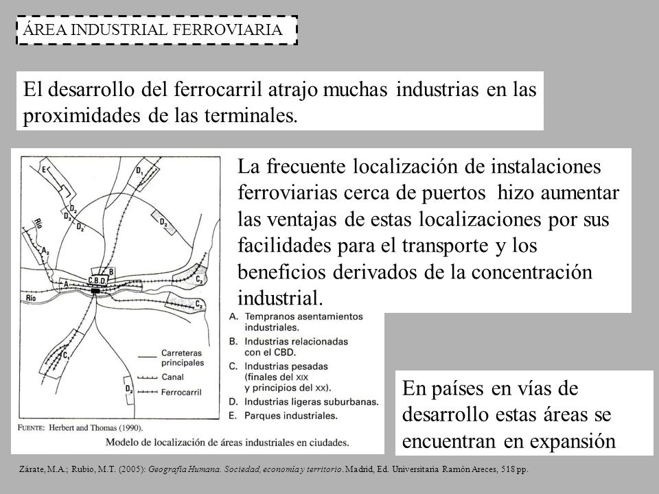 En países en vías de desarrollo estas áreas se encuentran en expansión