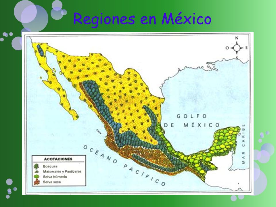 Regiones en México
