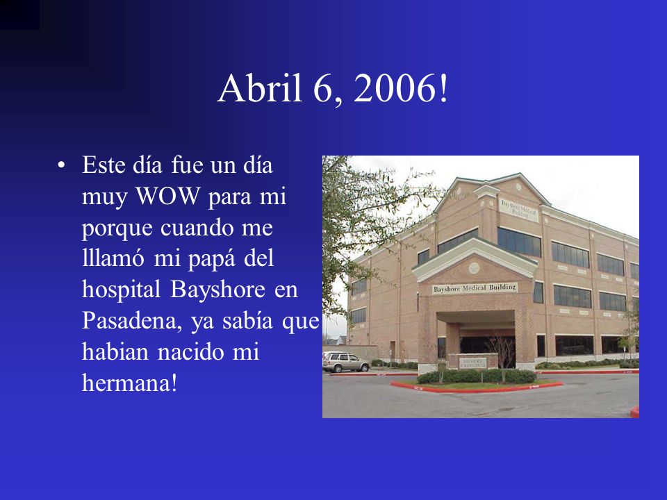 Abril 6, 2006!