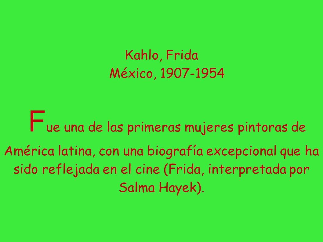 Kahlo, Frida México,