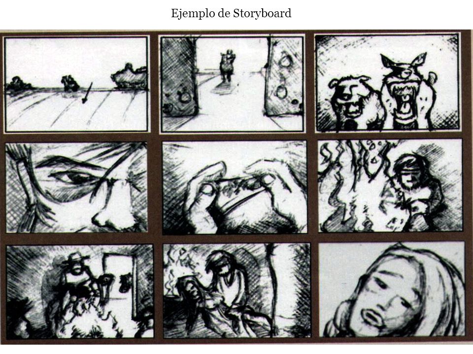Ejemplo de Storyboard