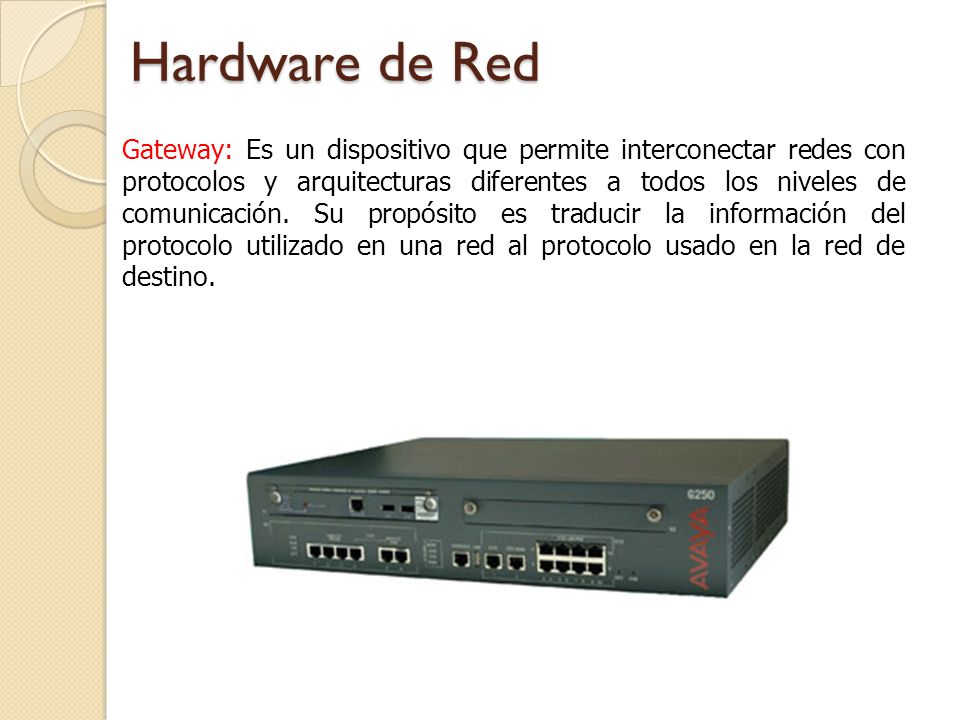 Hardware de Red