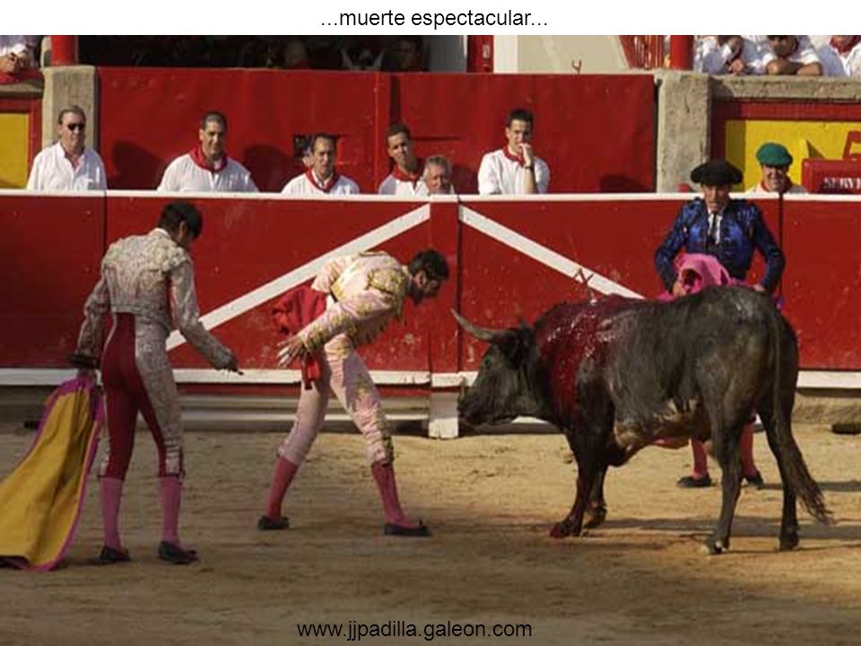 ...muerte espectacular...