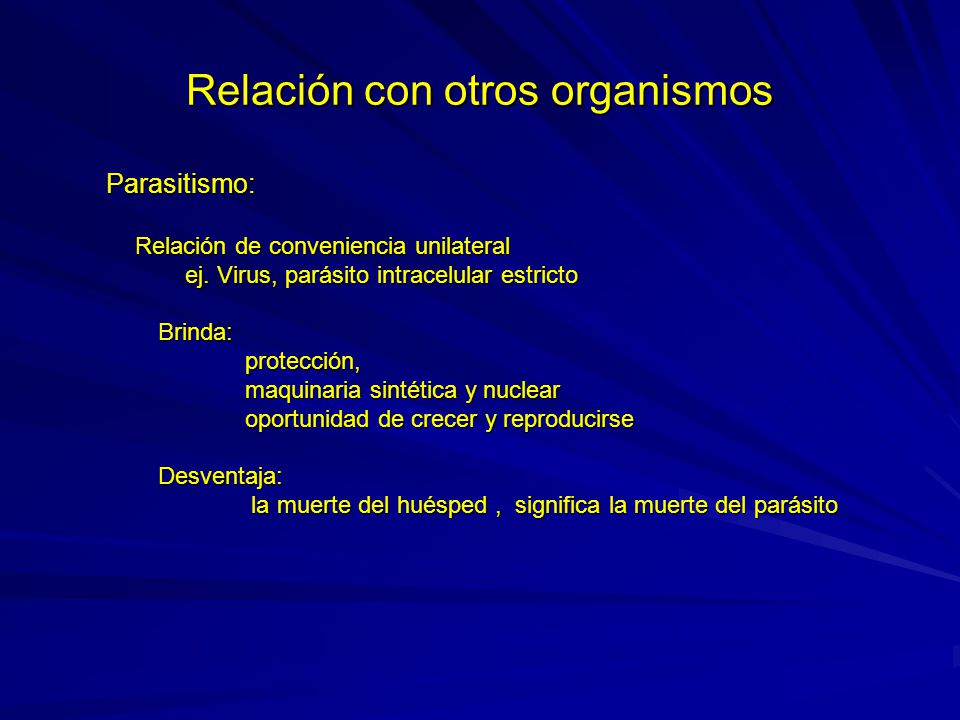 Relación con otros organismos