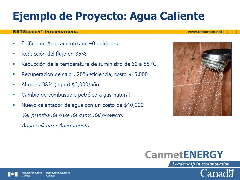Ejemplo de Proyecto: Agua Caliente