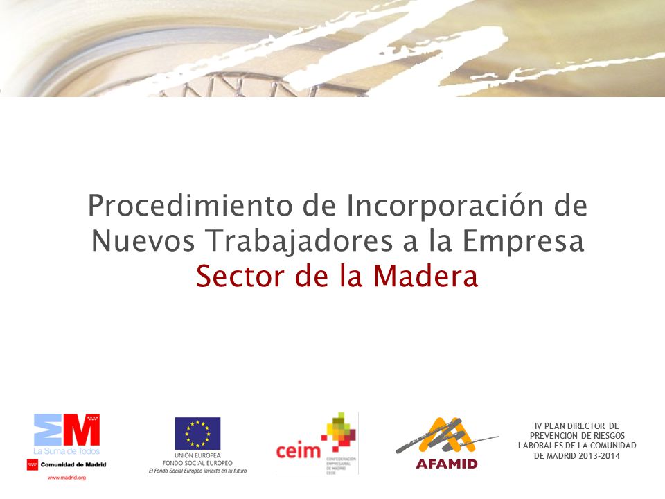 Procedimiento de Incorporación de Nuevos Trabajadores a la Empresa