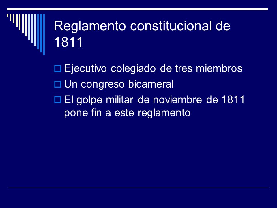 Reglamento constitucional de 1811