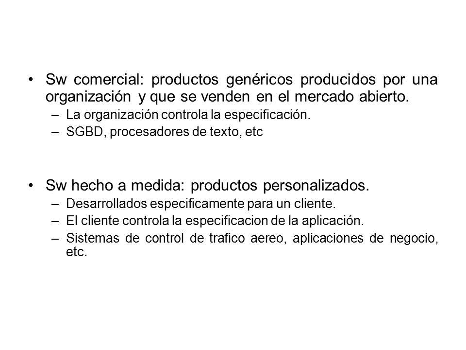 Sw hecho a medida: productos personalizados.