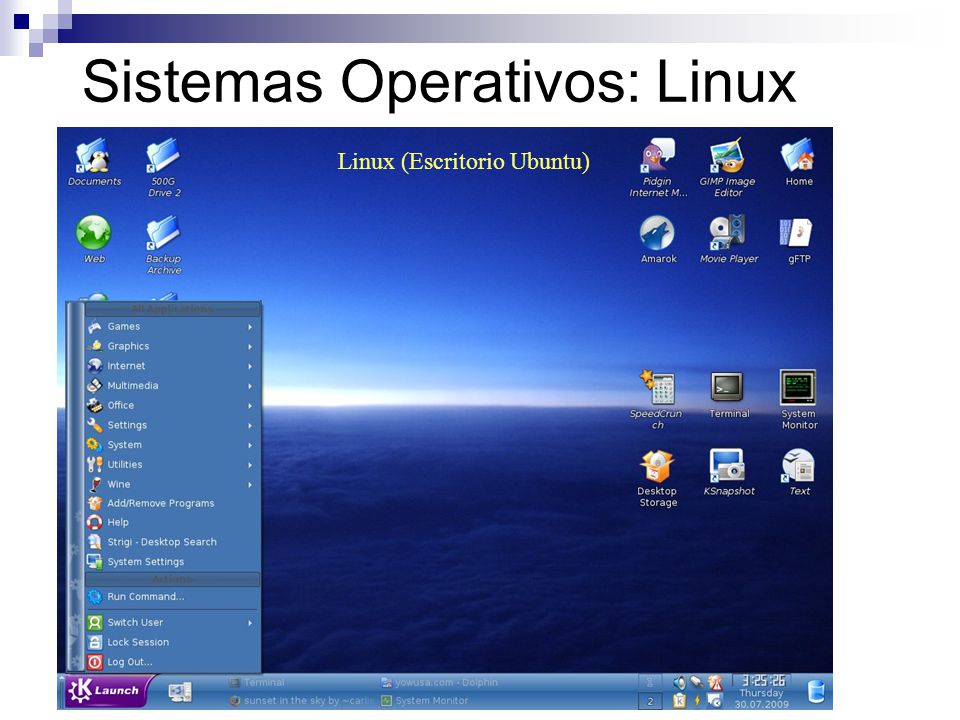 Sistemas Operativos: Linux