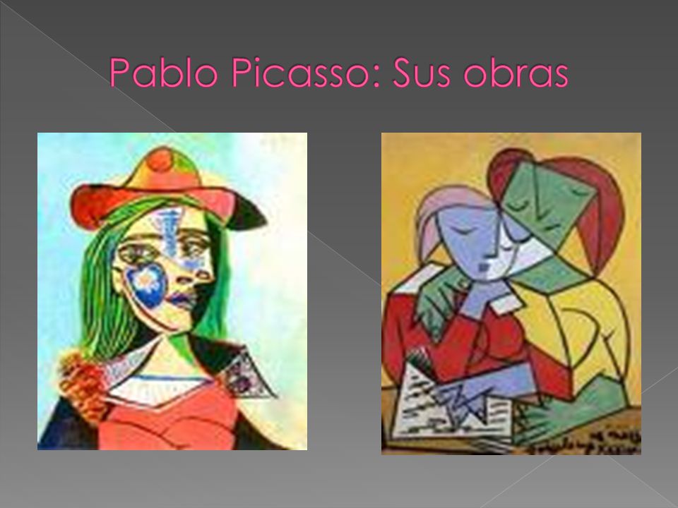 Pablo Picasso: Sus obras