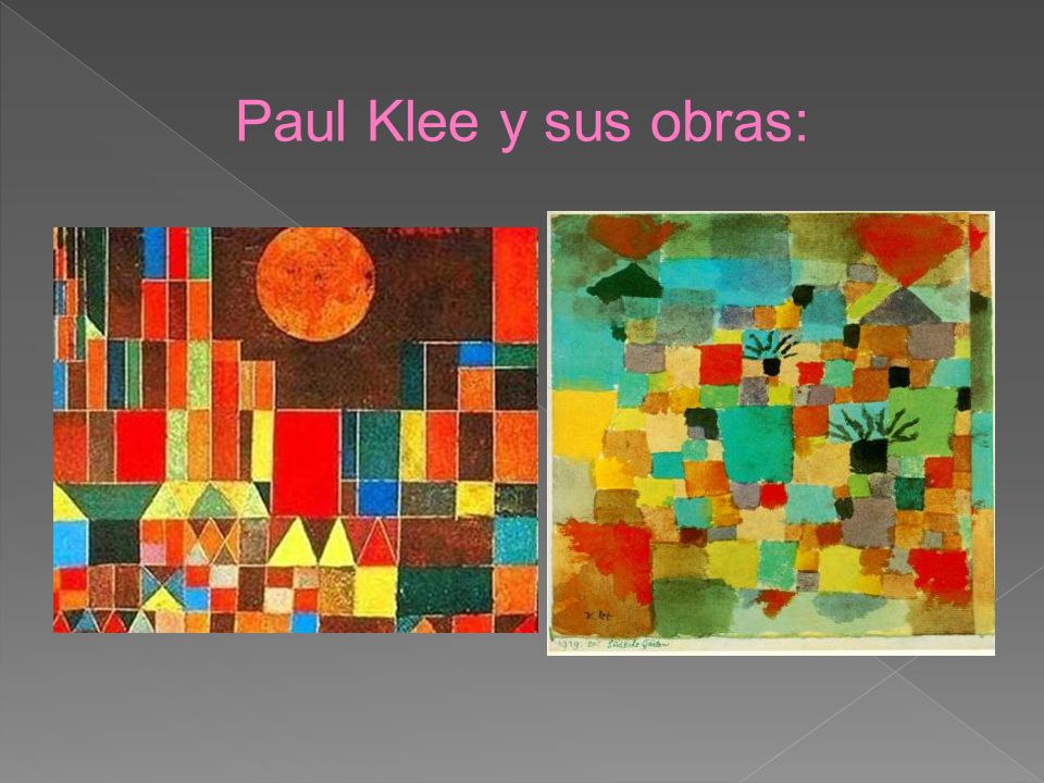 Paul Klee y sus obras: Paul Klee y sus obras: