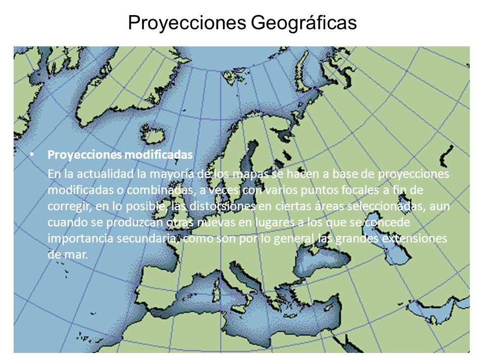 Proyecciones Geográficas