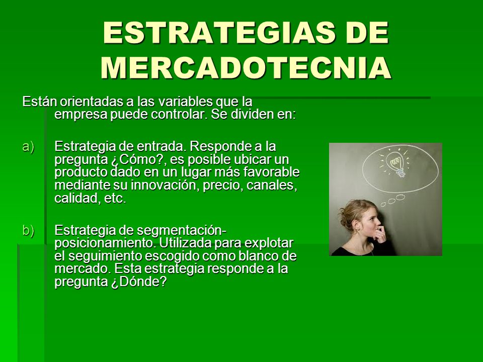 ESTRATEGIAS DE MERCADOTECNIA