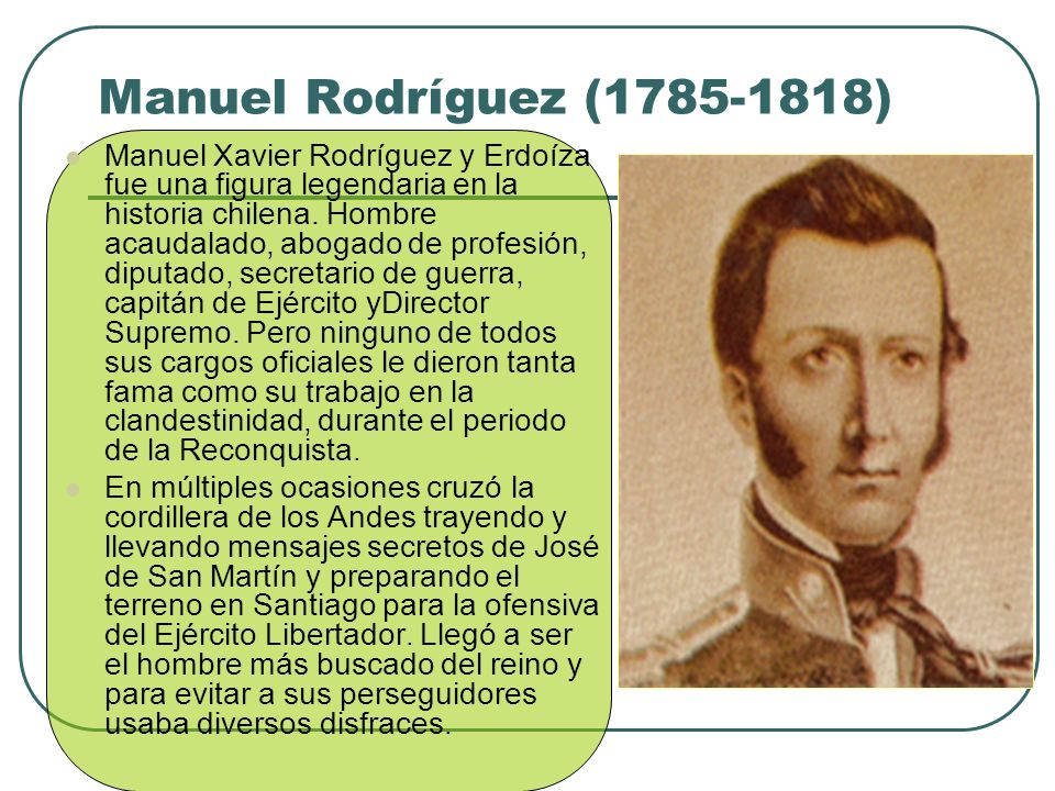 Manuel Rodríguez ( )