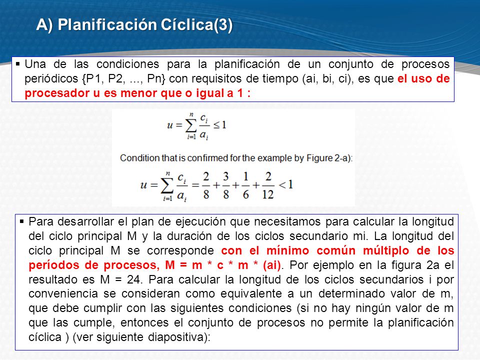 А) Planificación Cíclica(3)