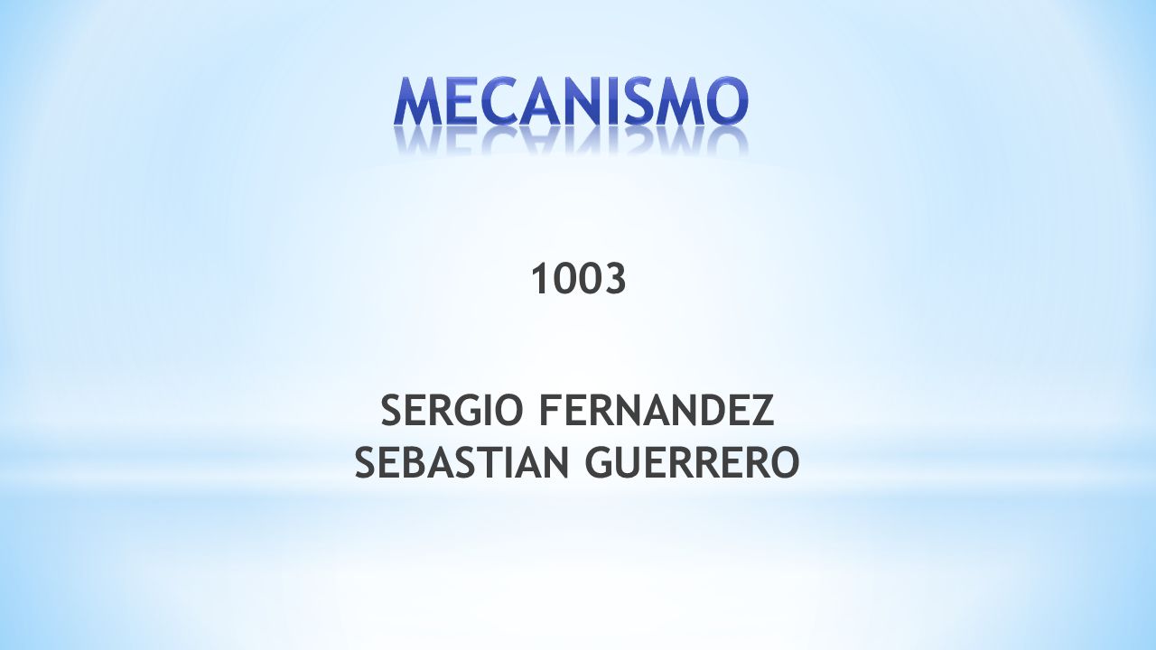1003 SERGIO FERNANDEZ SEBASTIAN GUERRERO