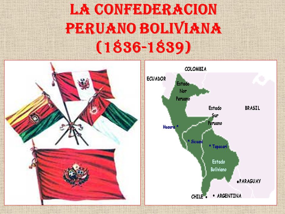 LA CONFEDERACION PERUANO BOLIVIANA ( )