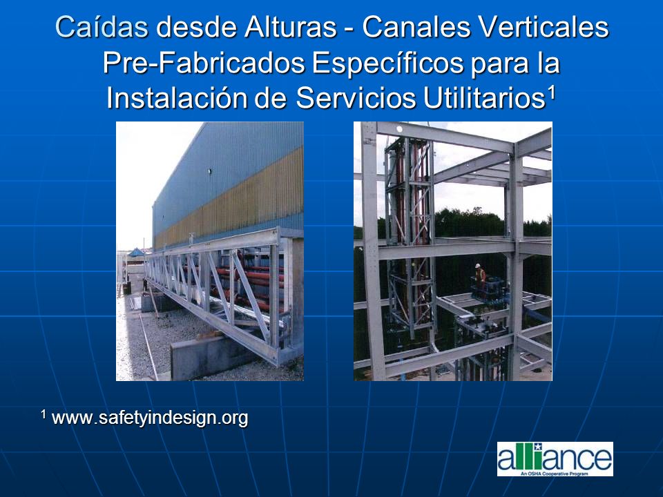 Caídas desde Alturas - Canales Verticales Pre-Fabricados Específicos para la Instalación de Servicios Utilitarios1