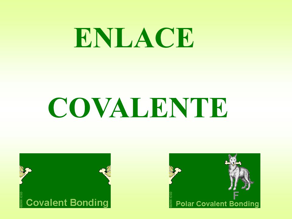 ENLACE COVALENTE
