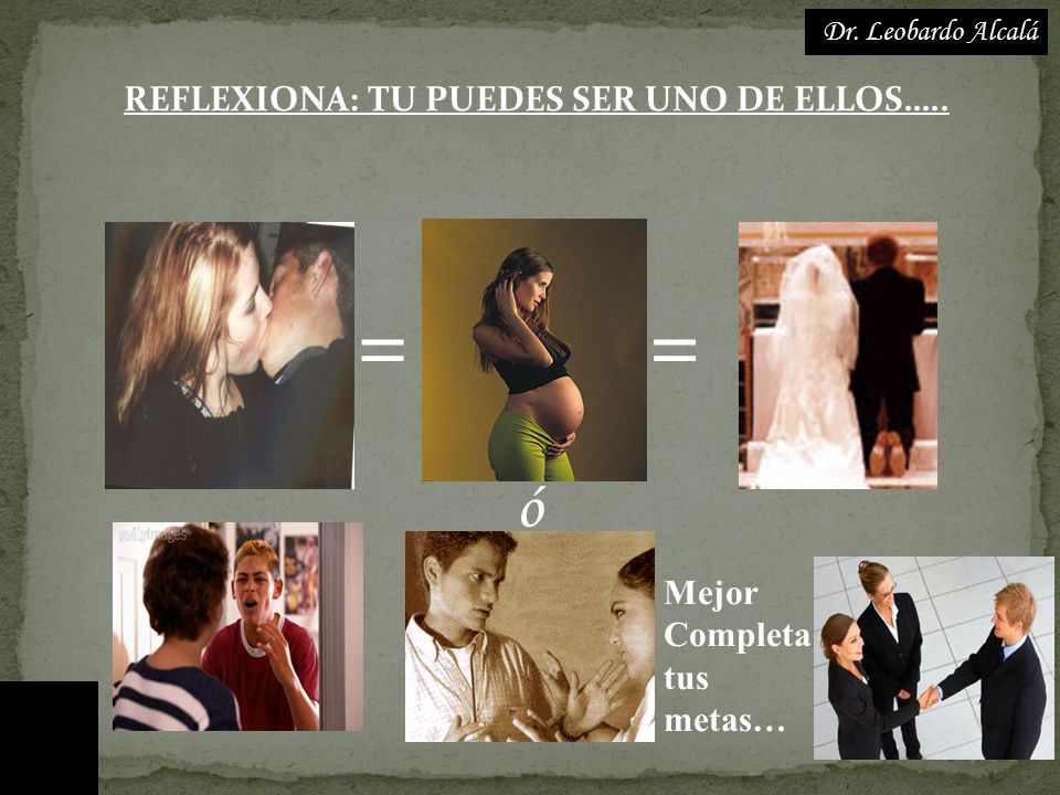 = = ó REFLEXIONA: TU PUEDES SER UNO DE ELLOS…..