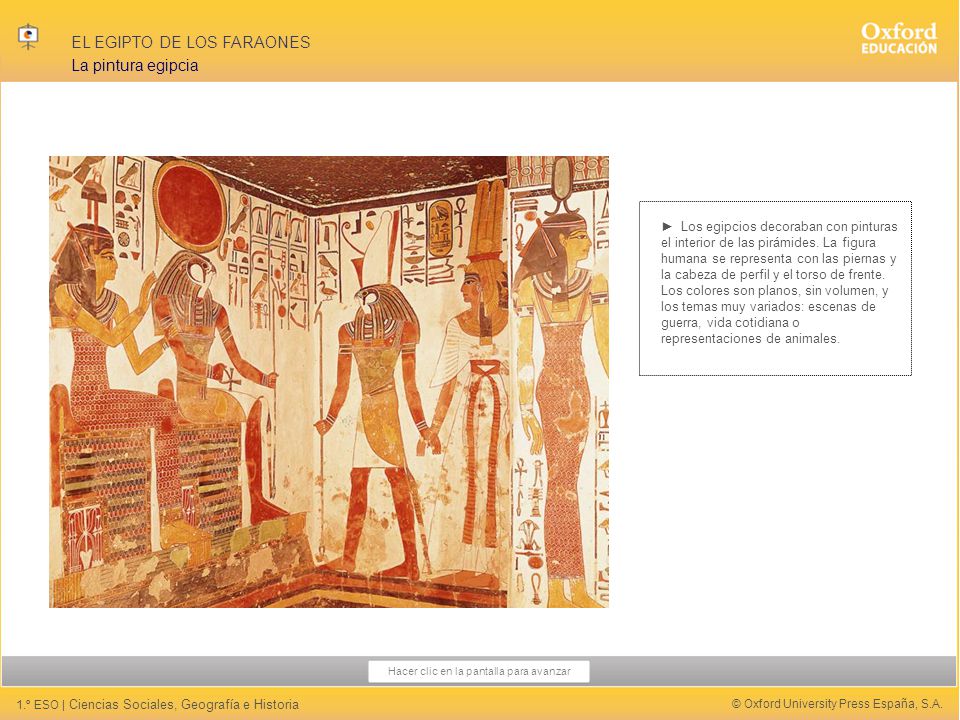 La pintura egipcia