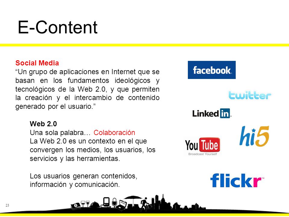 E-Content Social Media