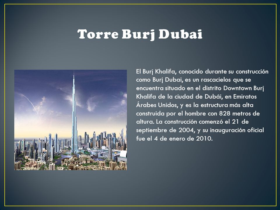 Torre Burj Dubai