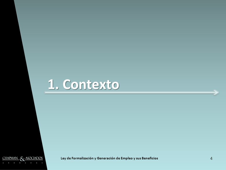 Ley de Formalización y Generación de Empleo y sus Beneficios