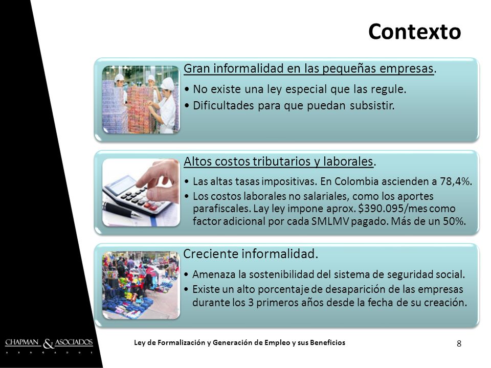Ley de Formalización y Generación de Empleo y sus Beneficios