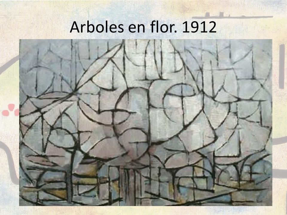 Arboles en flor. 1912